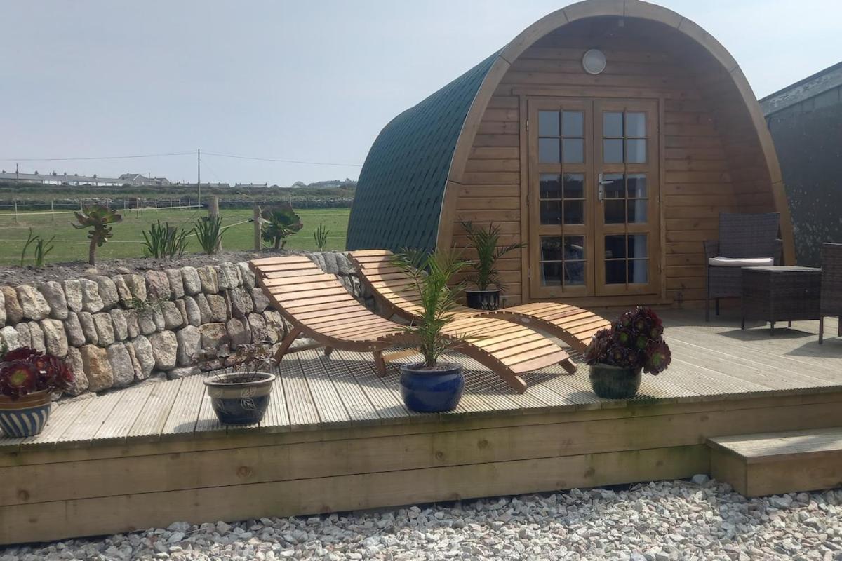 Cape Cornwall Pod With Vast Sea Views St Just Luaran gambar